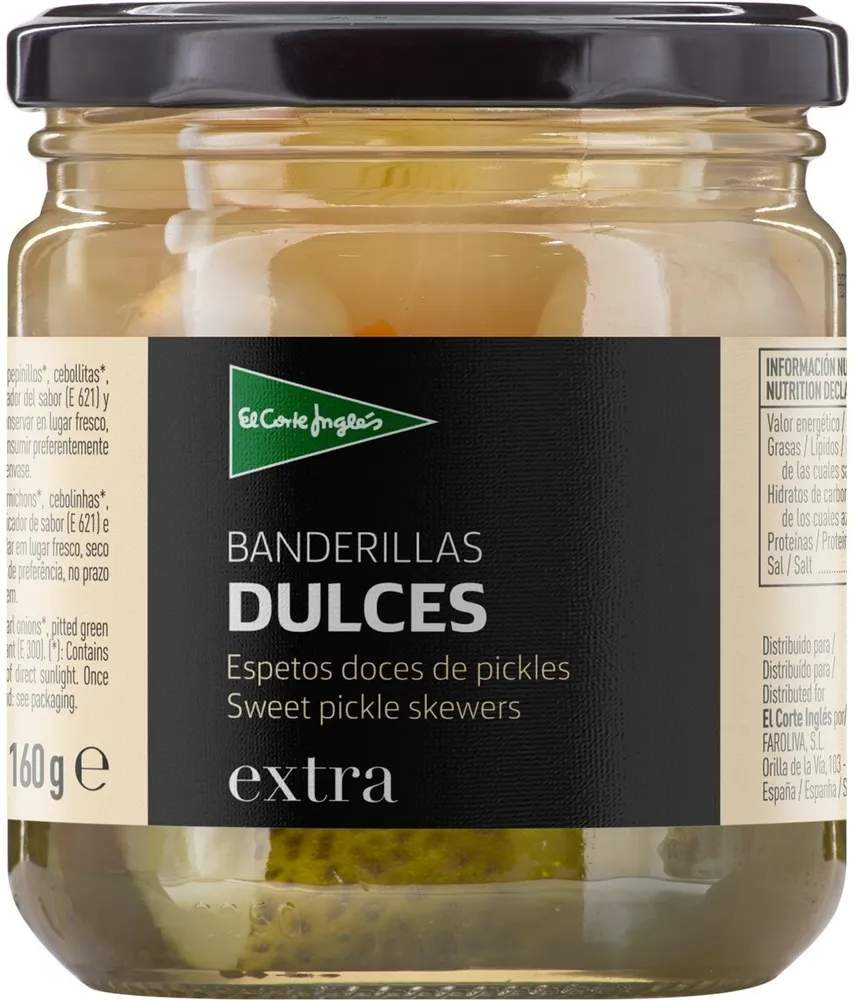 Banderillas dulces
