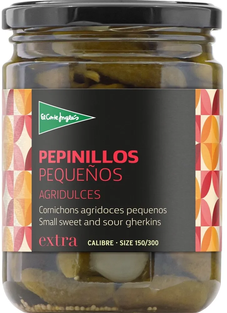 Pepinillos pequeños agridulces