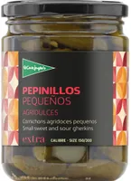 Pepinillos pequeños agridulces