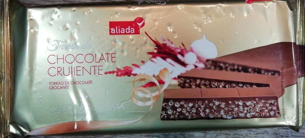 Turrón chocolate crujiente