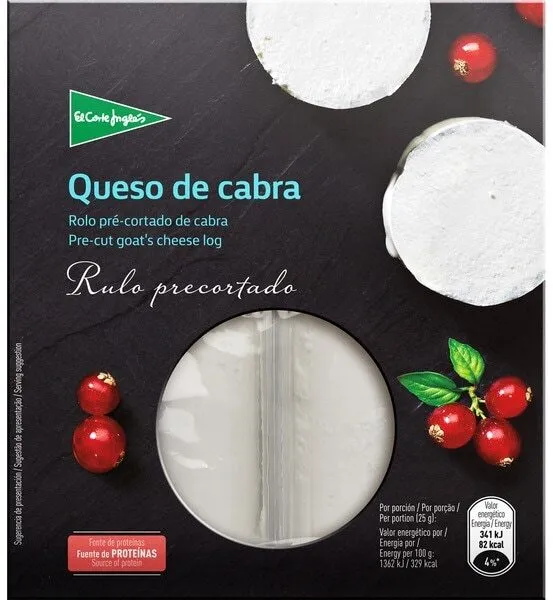 Queso de cabra Rulo precortado