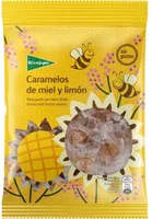 Caramelos duros de miel y limón sin gluten