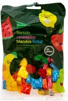 Caramelos blandos surtidos frutales sin gluten