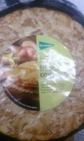 Tortilla de patata fresca con cebolla