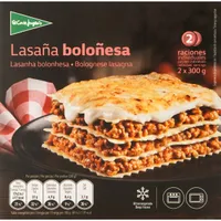 Lasaña boloñesa