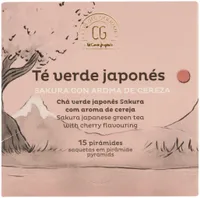 Té verde japonés sakura con aroma a cereza