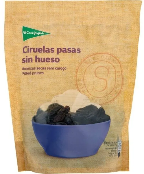Ciruelas pasas sin hueso