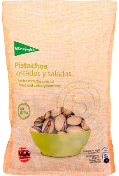 Pistachos tostados y salados