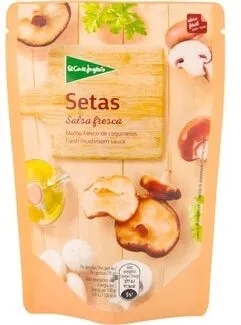 Salsa fresca de setas
