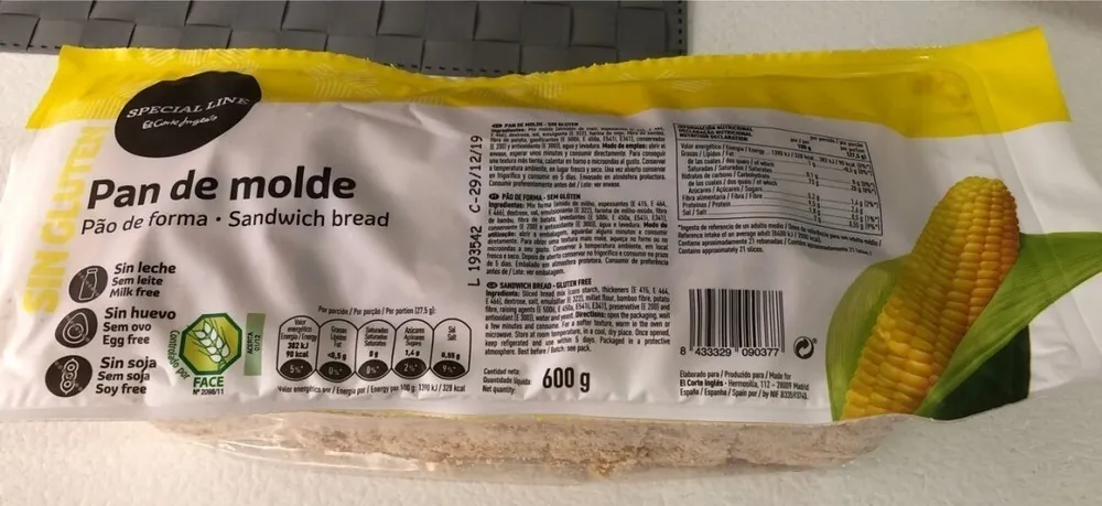 Pan de molde