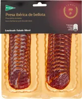 Presa de bellota ibérica lonchas sin gluten