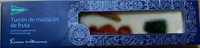 Turrón de mazapan de fruta