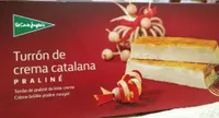 Turrón de crema catalana