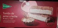 Turrón de arroz y leche praliné