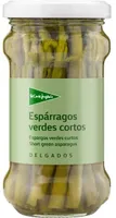 Espárragos verdes cortos calibre delgado