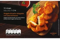 Nuggets de pollo con salsa barbacoa