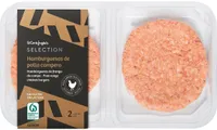Hamburguesa de pollo de corral