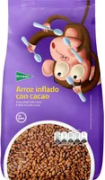 Arroz inflado con cacao