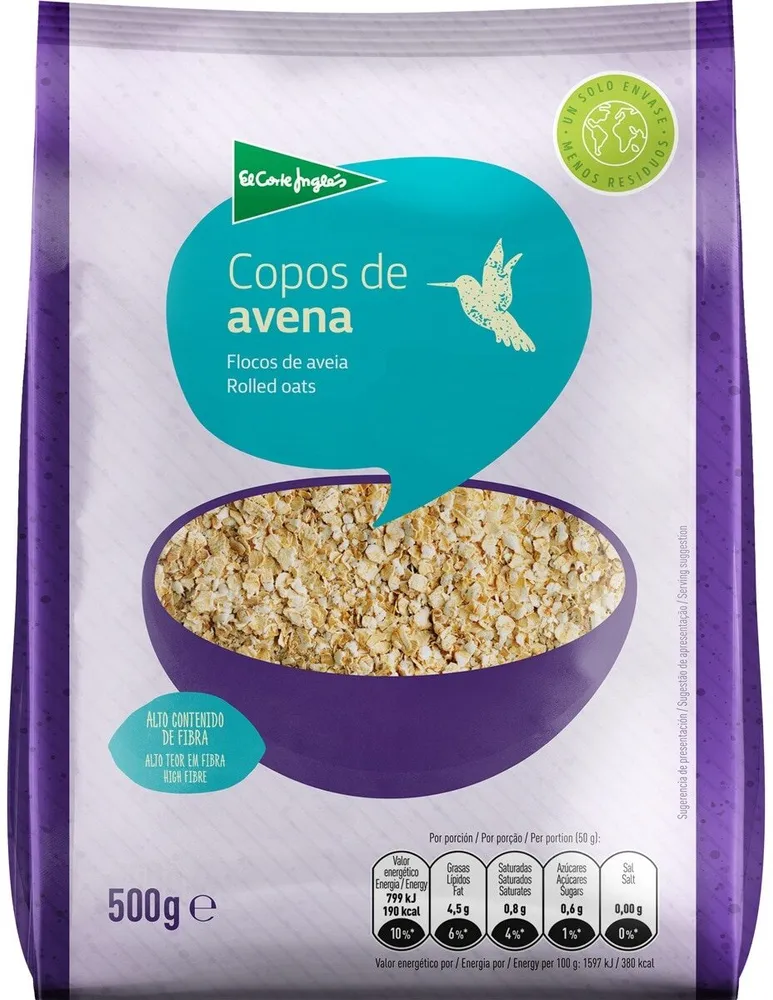 Copos de avena