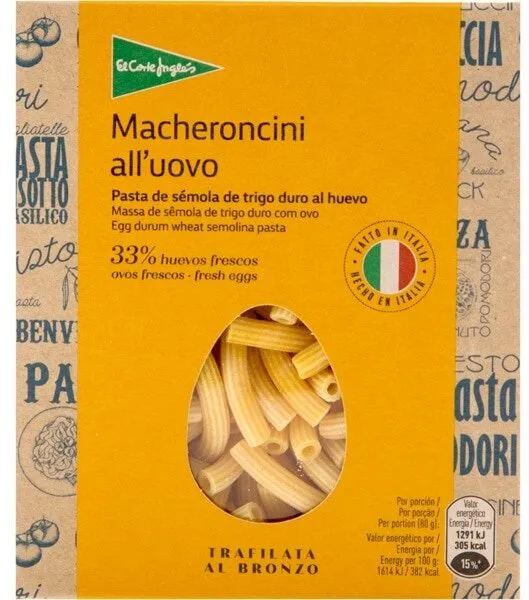 Macheroncini all'uovo