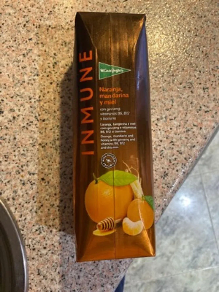 Inmune naranja, mandarina y miel