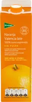 Zumo de naranja Valencia Late sin pulpa