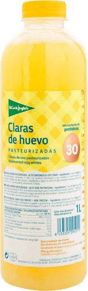 Claras de huevo