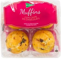 Muffins con chips de chocolate