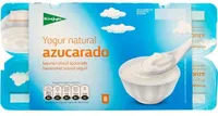 Yogur natural azucarado