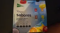 Yogur sabores fresa, macedonia, coco, limón