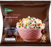 Arroz tres delicias tradicional