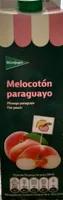 Zumo de melocotón paraguayo