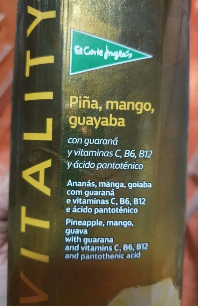 Vitality - Piña, mango y guayaba