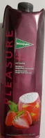 Pleasure fresa y dragonfruit con menta