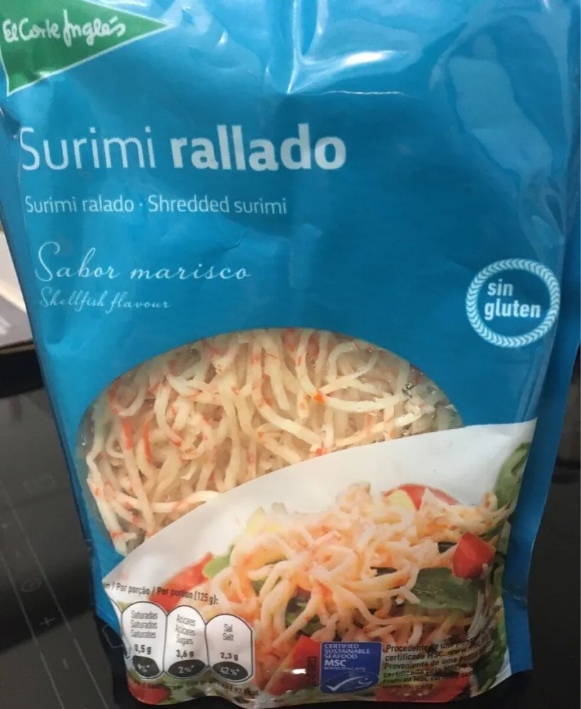 Surimi rallado