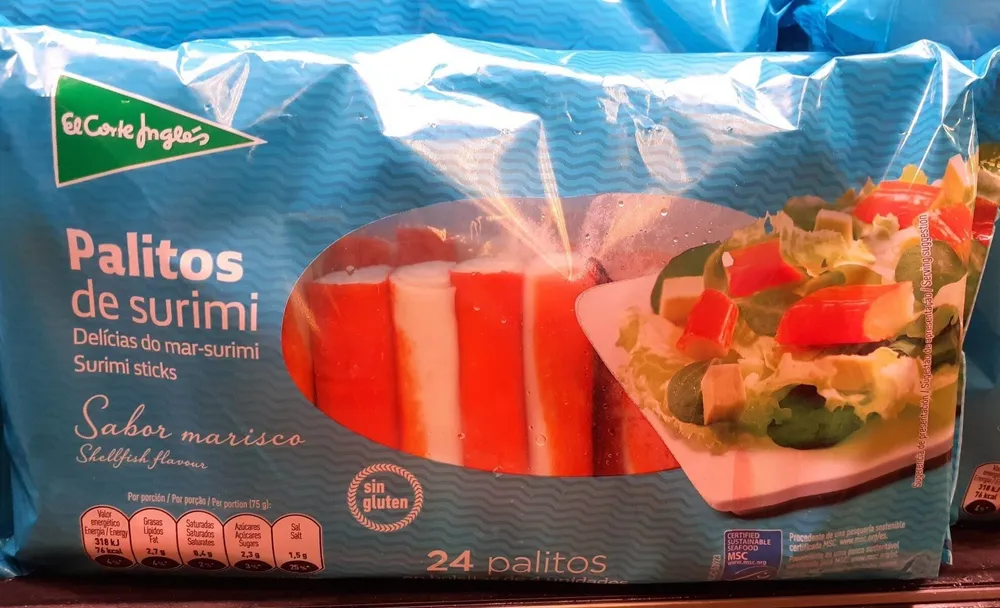 Palitos de surimi