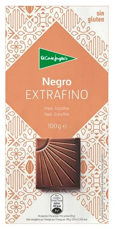 Chocolate negro extrafino