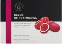 Besos de frambuesa