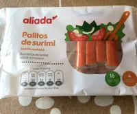 Palitos de surimi