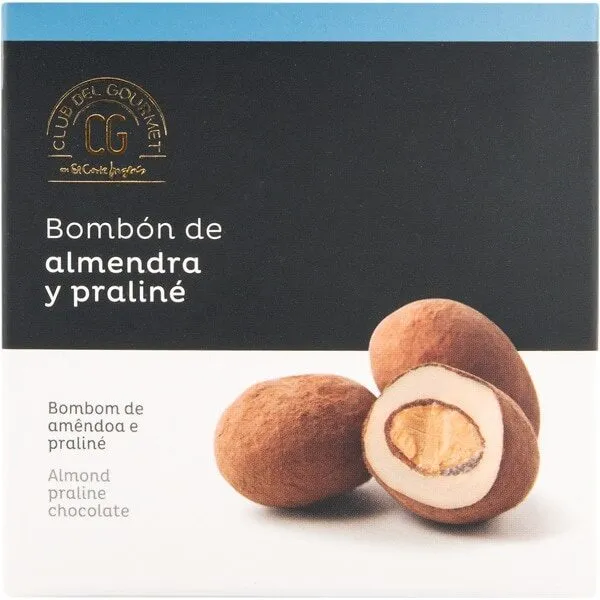 Bombón de almendra y praliné