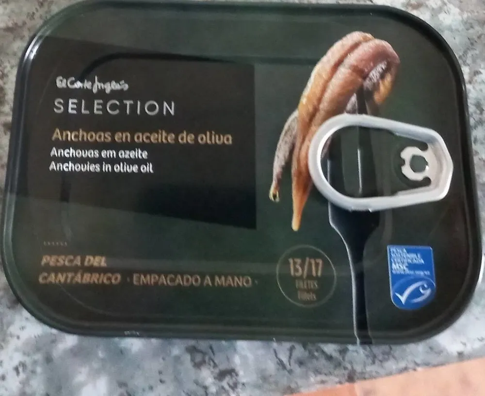 Anchoas en aceite de oliva