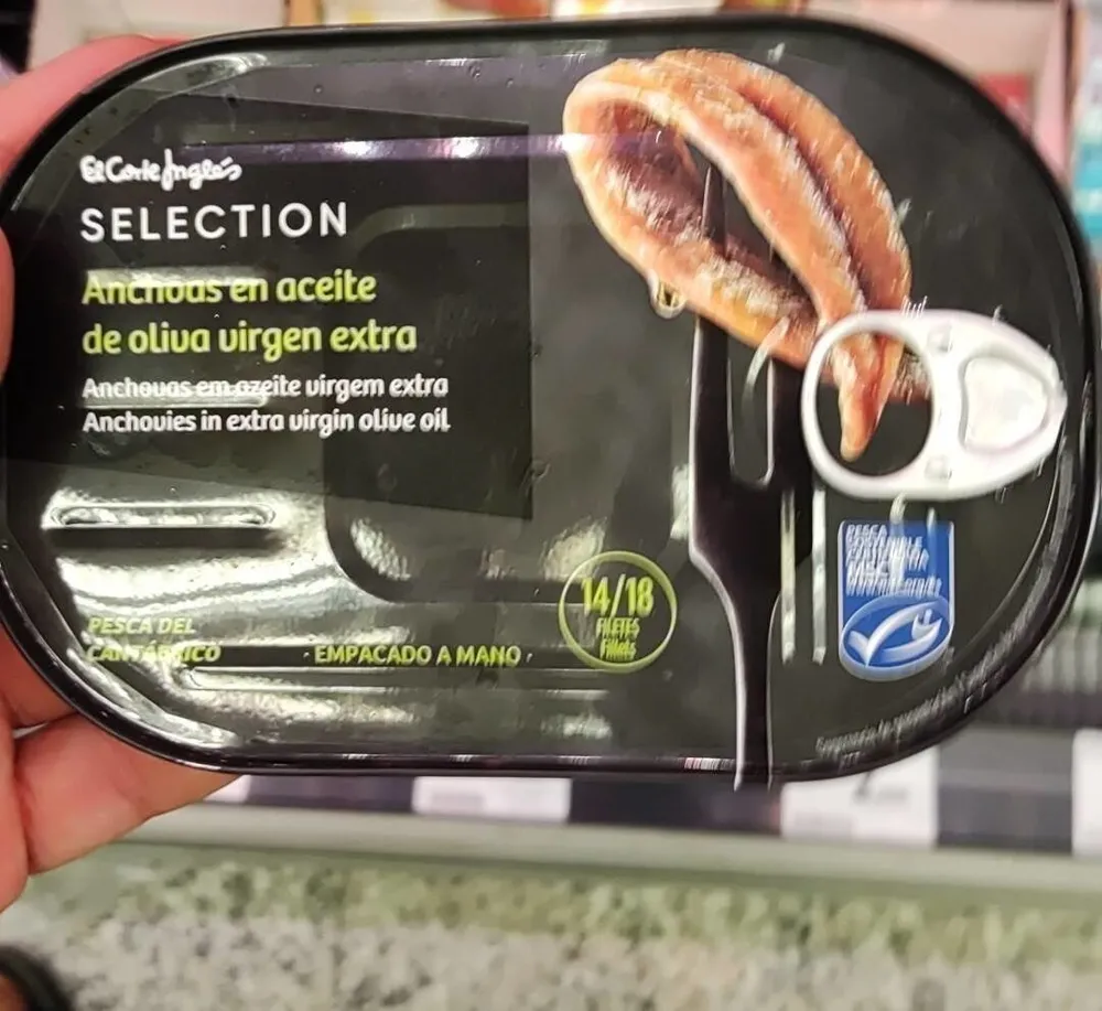 Anchoas en aceite de oliva virgen extra