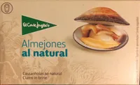 Almejones al natural