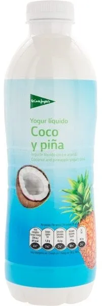 Yogur líquido coco y piña