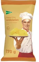 Patatas fritas onduladas