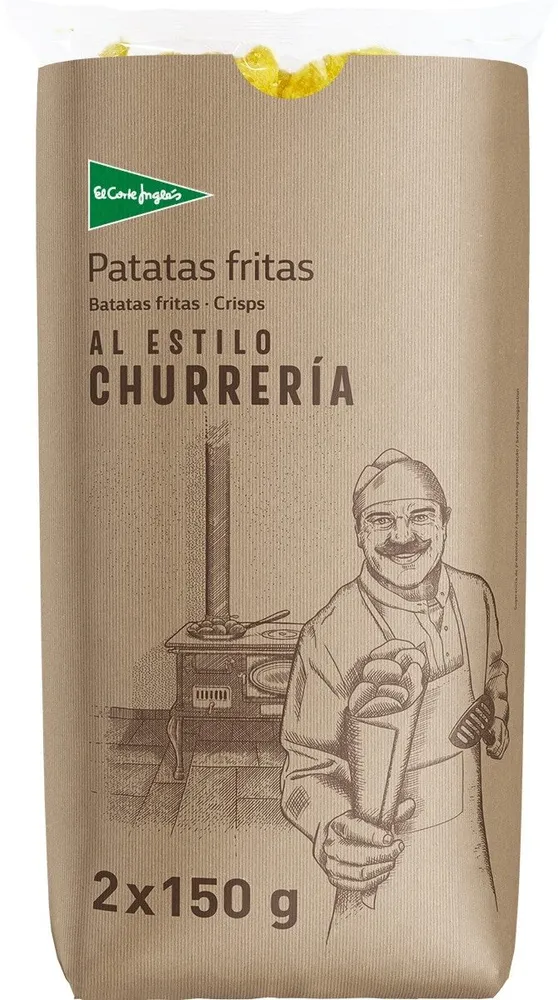 Patatas fritas churrería
