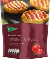 Pan tostado con tomate & oregano