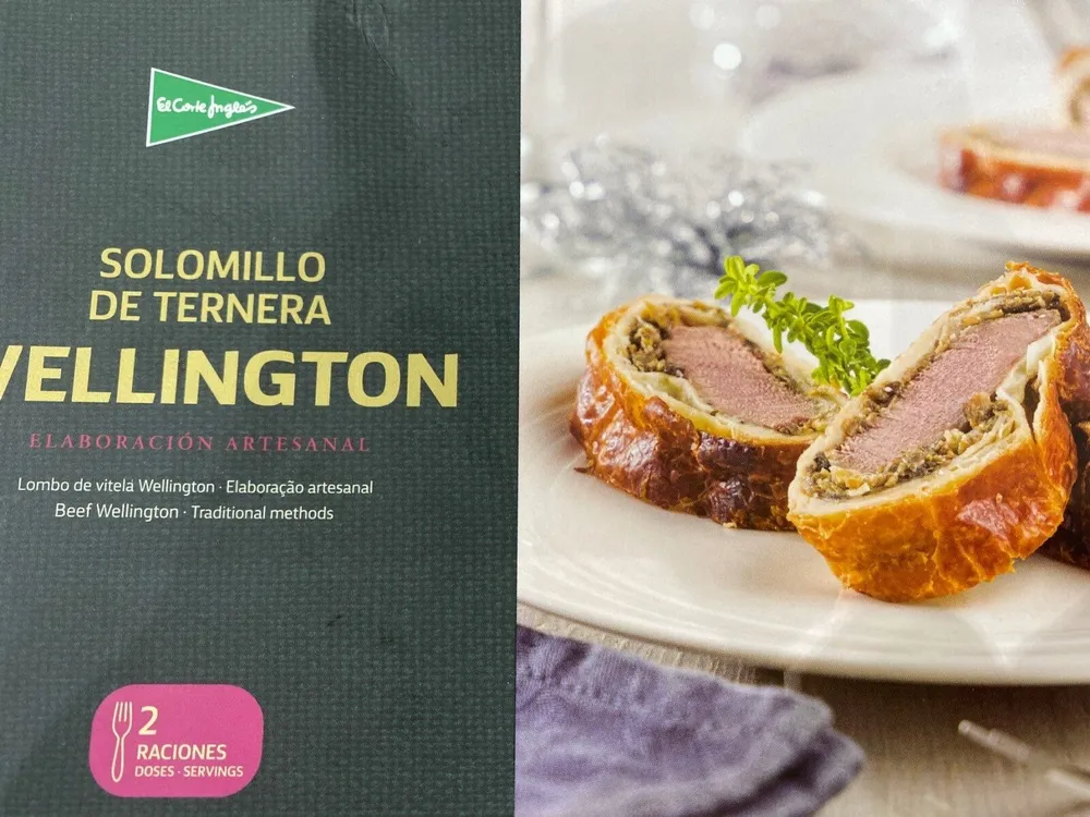 Solomillo de ternera Wellington