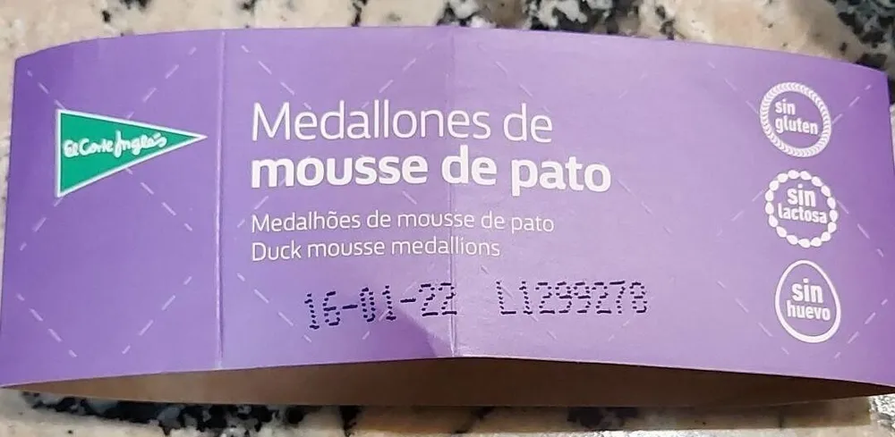 Medallones de Mousse de Pato