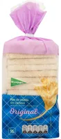 Pan de molde original sin corteza